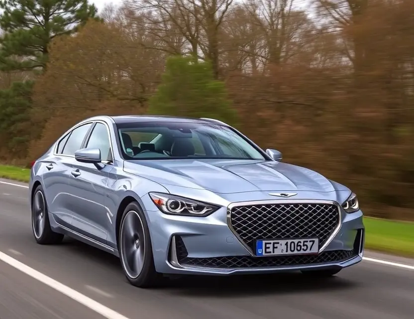 Genesis G80: элегантность и динамичность